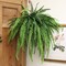 12-Pack: 30" UV Realistic Fern Hanging Bush with Silk Fronds by Floral Home®